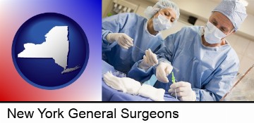 general surgeons preparing for surgery in New York, NY